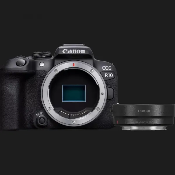 Цифровий фотоапарат Canon EOS R10 kit Mount Adapter EF-EOS R (5331C031) (Standard)