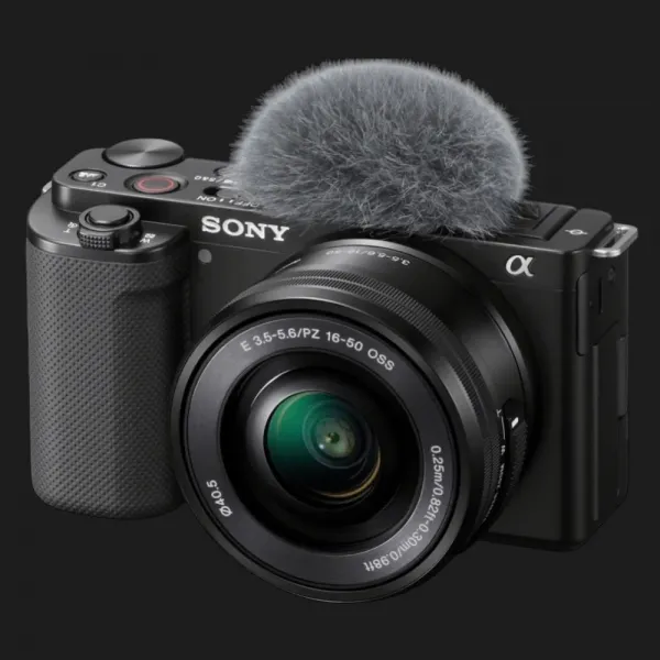 Цифровий фотоапарат Sony ZV-E10 Kit 16-50mm (Black) (ILCZVE10LB.CEC) (Standard)