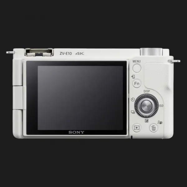 Цифровий фотоапарат Sony ZV-E10 Kit 16-50mm (White) (ILCZVE10LW.CEC) (Standard)