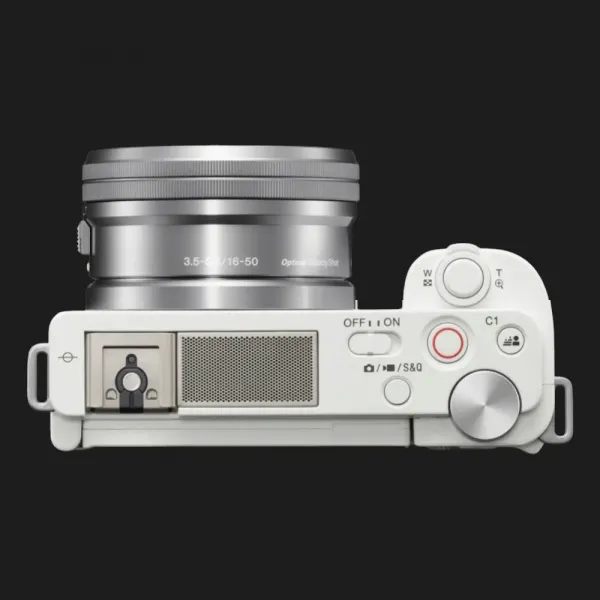 Цифровий фотоапарат Sony ZV-E10 Kit 16-50mm (White) (ILCZVE10LW.CEC) (Standard)