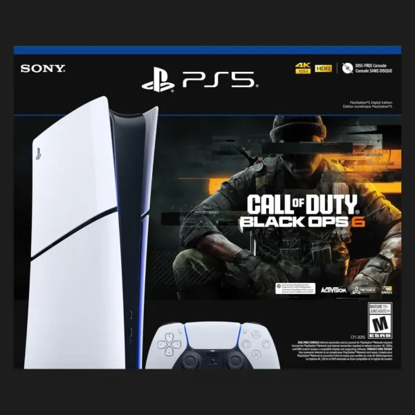 Ігрова приставка Sony PlayStation 5 Slim (Digital Edition) (Call of Duty: Black Ops 6 Bundle) (1TB)