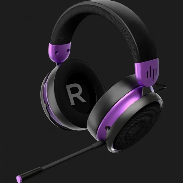Ігрова гарнітура Dark Project SONO Wireless (Black/Violet) (UA)