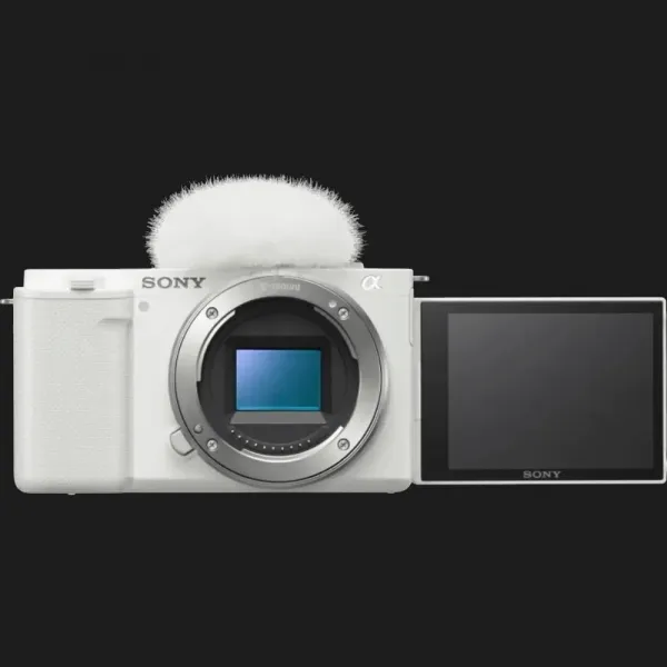 Цифровий фотоапарат Sony ZV-E10 Body (White) (ILCZVE10W.CEC) (Standard)
