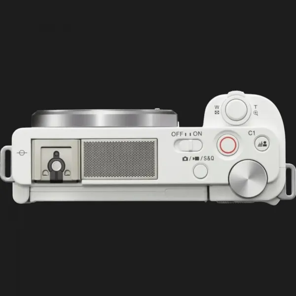 Цифровий фотоапарат Sony ZV-E10 Body (White) (ILCZVE10W.CEC) (Standard)