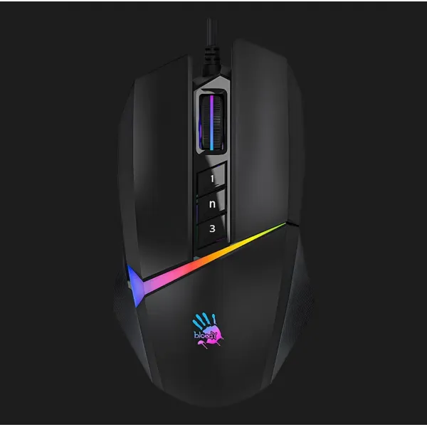 Ігрова миша Bloody W60 Max (Stone Black) (UA)