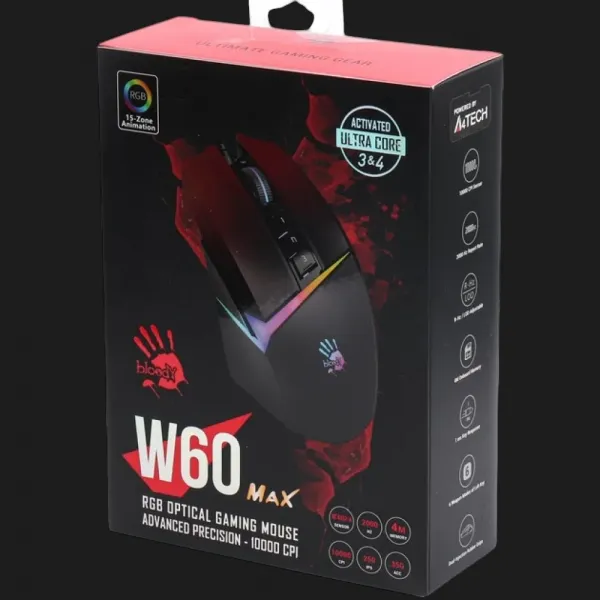 Ігрова миша Bloody W60 Max (Gradient Red) (UA)