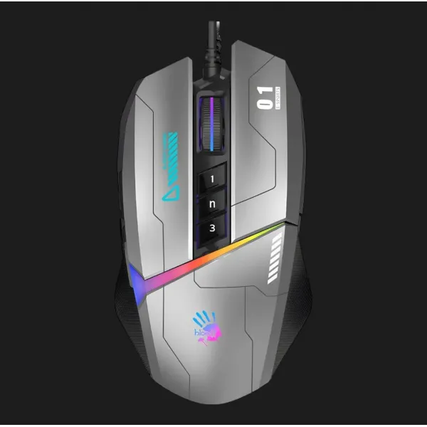 Ігрова миша Bloody W60 Max (Gun Gray) (UA)