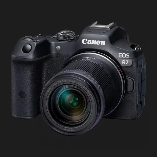 Цифровий фотоапарат Canon EOS R7 kit RF-S 18-150 IS STM (Black) (5137C015) (Standard)
