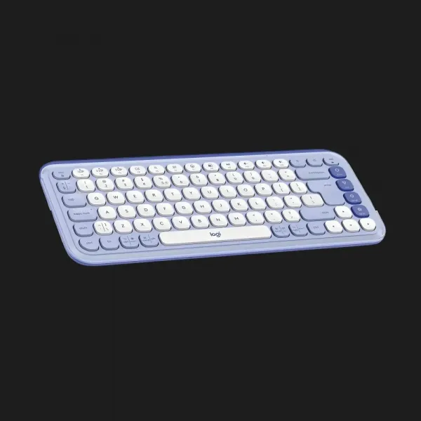 Клавіатура бездротова Logitech Pop Icon Keys (Lilac) (UA)