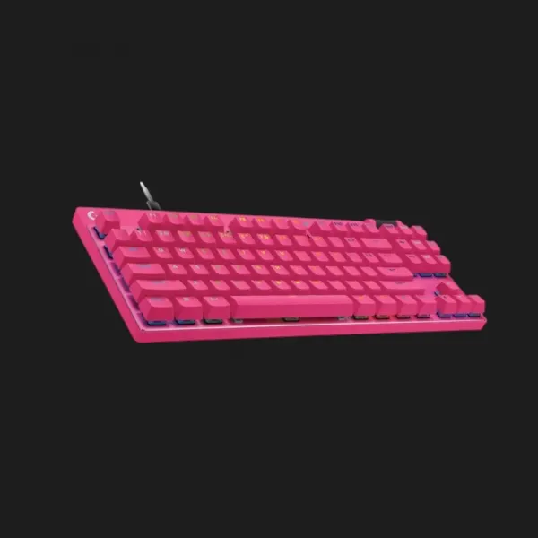 Ігрова клавiатура Logitech G PRO X TKL Rapid (Magenta) (UA)