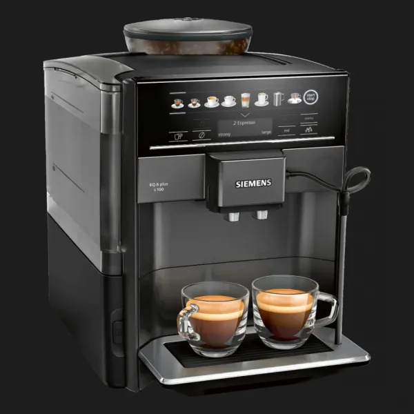 Кавомашина Siemens EQ6 Plus S100 (Sapphire Black Metallic) (TE651319RW)