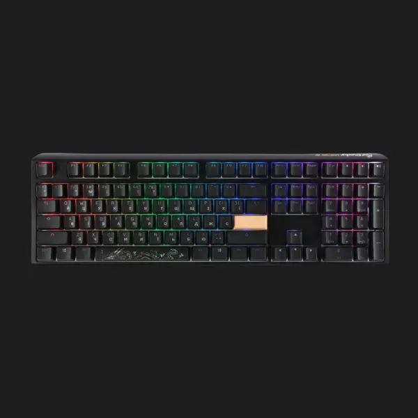 Клавіатура ігрова Ducky One 3 Cherry MX Red RGB (Black) (UA)