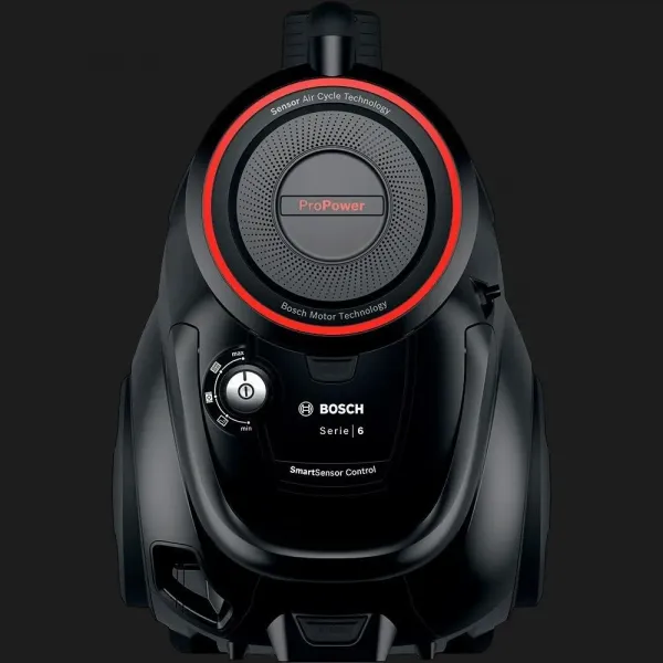 Пилосос безмішковий Bosch Serie 6 BGS41POW2 (Black)