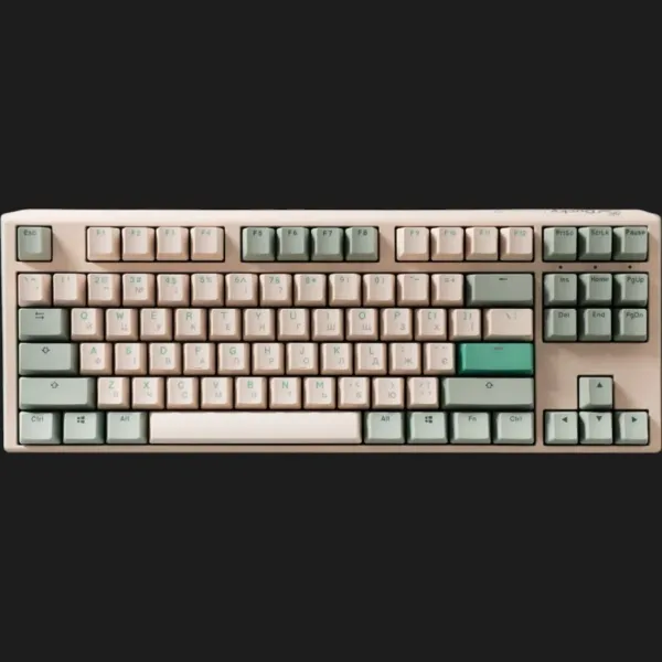 Клавіатура ігрова Ducky One 3 TKL Cherry MX Brown (Matcha Cream) (UA)
