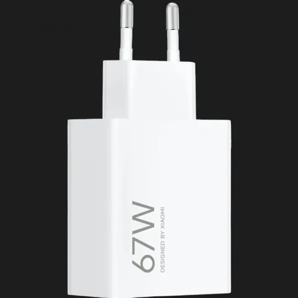 Блок живлення Xiaomi 67W HyperCharge (White)