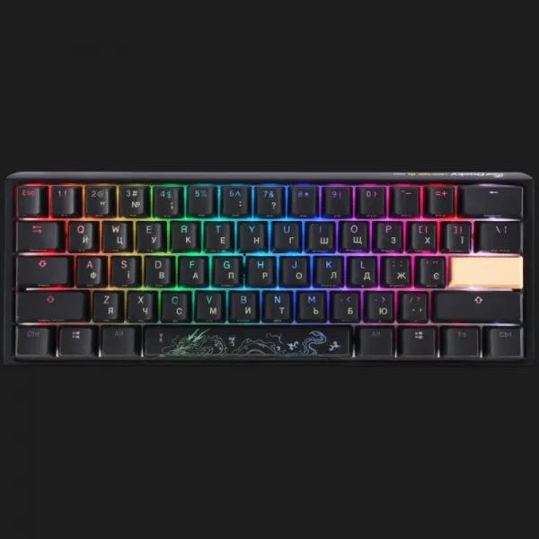Клавіатура ігрова Ducky One 3 Mini Cherry MX Brown RGB (Black) (UA)