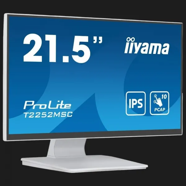 Монітор iiyama 21.5" IPS 60Hz T2252MSC-W2 (UA)