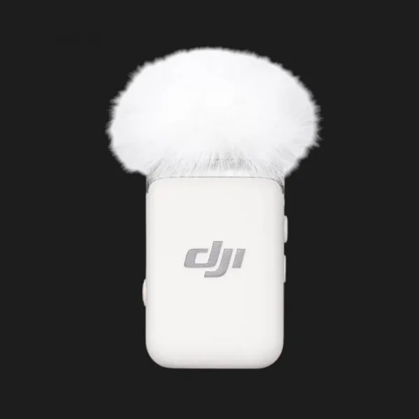 Передавач радіосистеми DJI Mic 2 Transmitter (Pearl White) (CP.RN.00000329.01)
