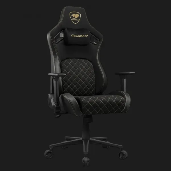 Крісло для геймерів Cougar DEFENSOR GOLD F (Black) (UA)