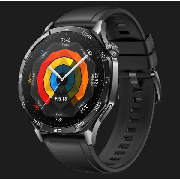 Смарт-годинник HUAWEI Watch GT 5 46mm (Black) (UA)