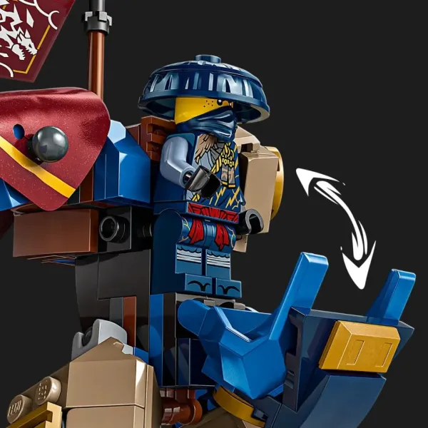 Конструктор LEGO Ninjago Розбійник: Робот-вершник на драконі (718430)