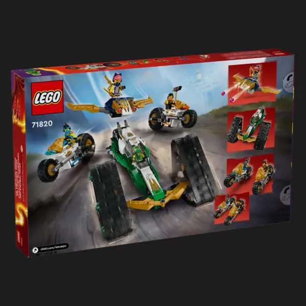 Конструктор LEGO Ninjago Комбі-автомобіль команди ніндзя (71820)