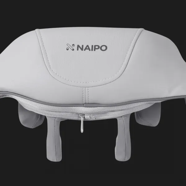 Масажер з підігрівом для плечей і шиї Naipo (Gray) (MGS-2301)