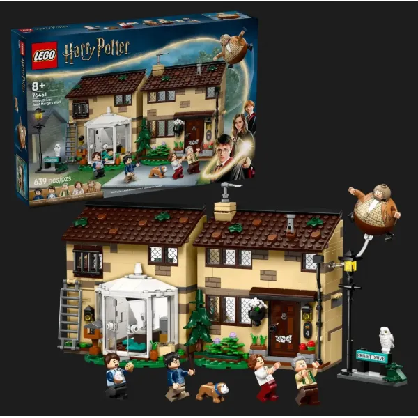 Конструктор LEGO Harry Potter Привіт-драйв: візит тітки Мардж (76451)