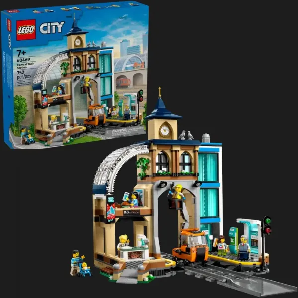 Конструктор LEGO City Центральний залізничний вокзал (60469)