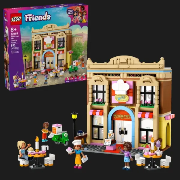 Конструктор LEGO Friends Ресторан і кулінарна школа (42655)
