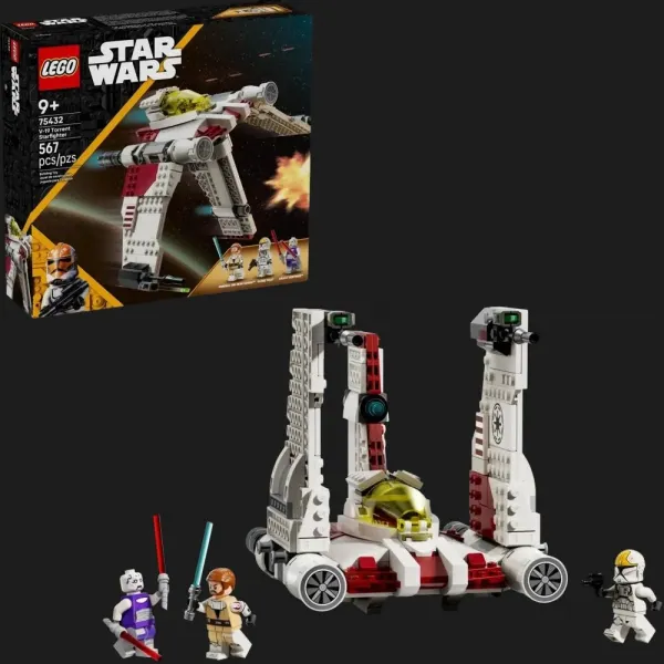 Конструктор LEGO Star Wars Зоряний винищувач V-19 «Потік» (75432)