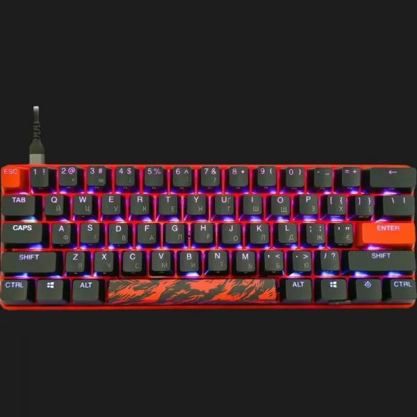 Клавіатура оптична SteelSeries Apex 9 TKL OptiPoint Mini (64853) (UA)