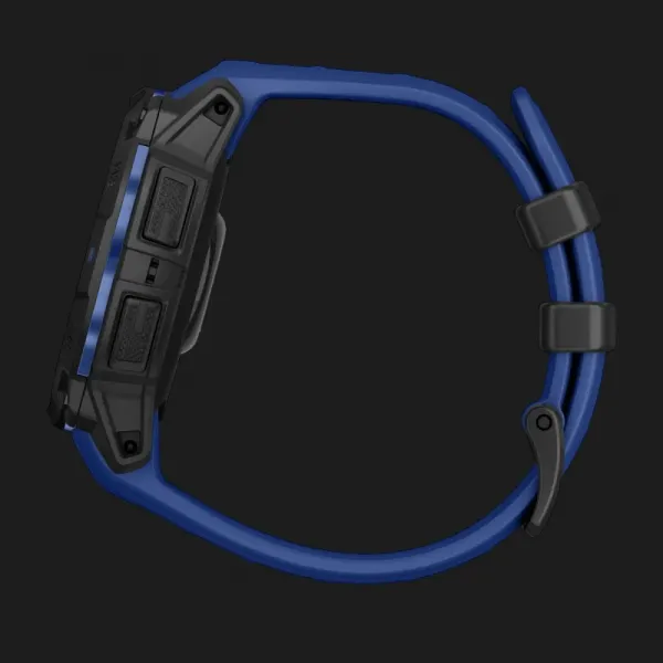 Garmin Instinct 3 45mm AMOLED Black with Bolt Blue/Black Band