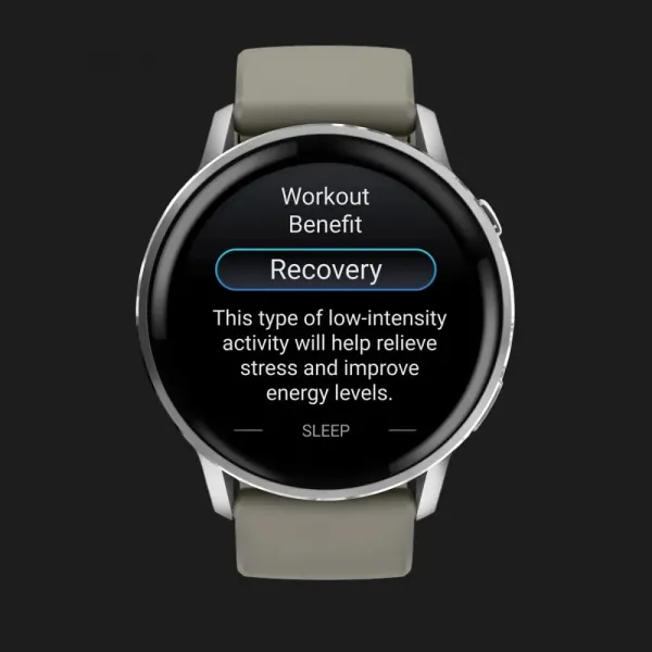 Garmin Venu 4 45mm Silver with Silver Gray Silicone Band