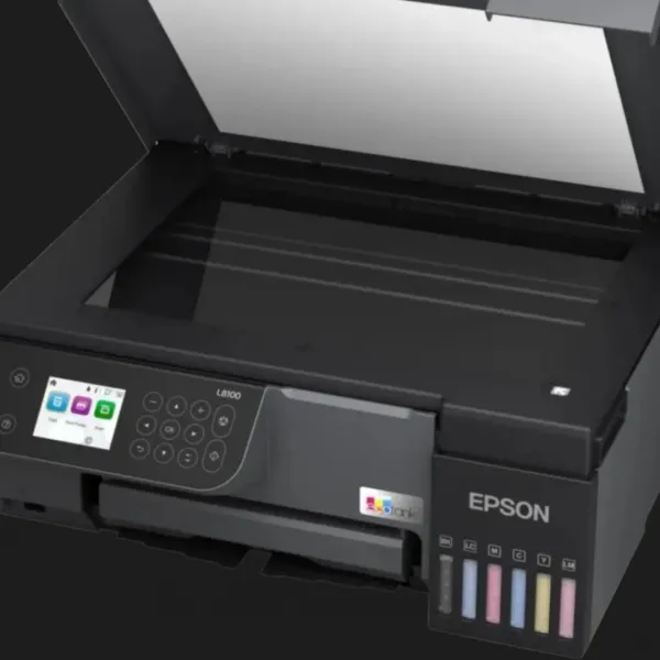 БФП cтруменевий Epson EcoTank L8100 (Black) (C11CK94401)