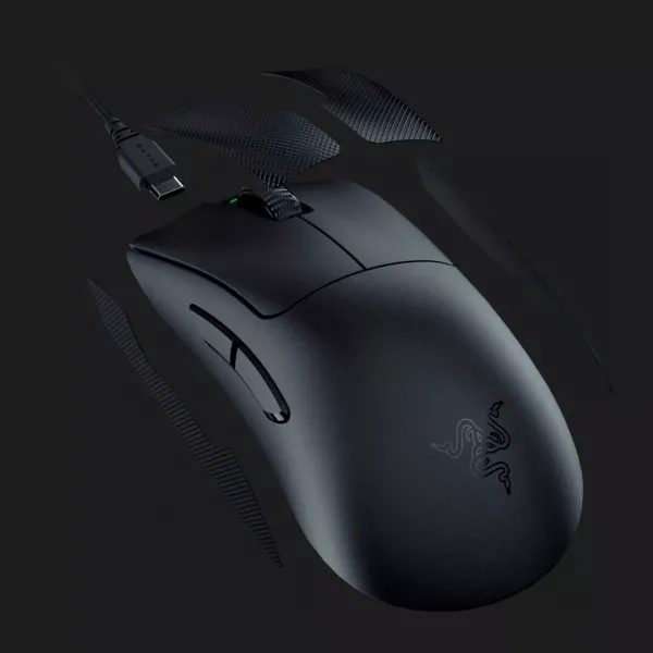 Ігрова миша Razer DeathAdder V3 Pro Wireless (Black) (RZ01-04630100-R3G1) (EU)