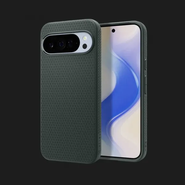 Чохол Spigen Liquid Air MagSafe для Google Pixel 10/10 Pro (Abyss Green)