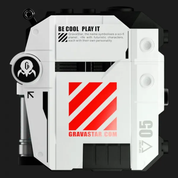 Навушники TWS Gravastar Sirius P5 Defense Mecha (White)