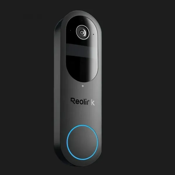 Відеодзвінок Reolink D340B (Video Doorbell Wi-Fi/АКБ) (Black)