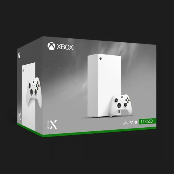 Ігрова приставка Microsoft Xbox Series X Digital Edition (Robot White) (1TB) (UA)