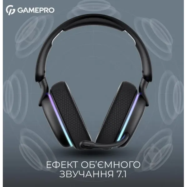 Ігрова гарнітура Gamepro Asgard Bragi (HSW250W) (White) (UA)