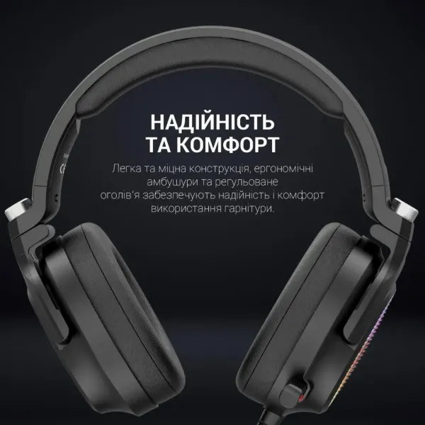 Ігрова гарнітура Gamepro HS1300 (Black) (UA)