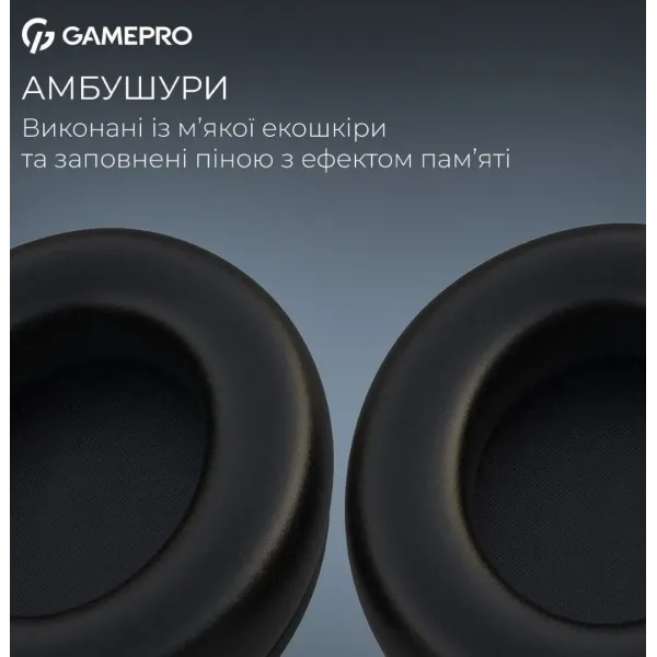 Ігрова гарнітура Gamepro HSW201B (Black) (UA)
