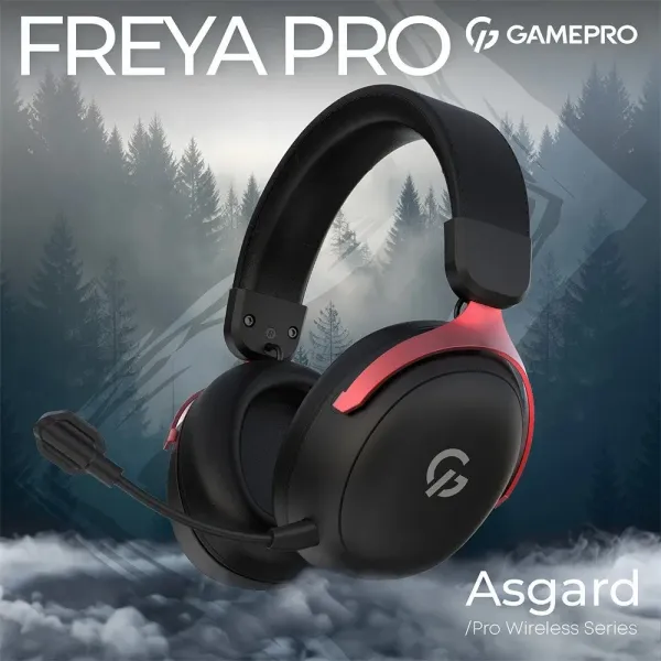 Ігрова гарнітура Gamepro HSW201BR (Black/Red) (UA)